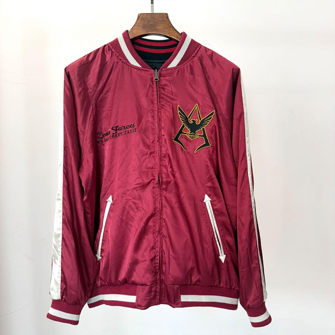 STRICT-G「ガンダムシリーズ」45周年スカジャン サザビー シャア専用ザク