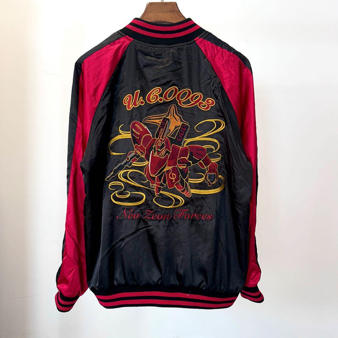 STRICT-G「ガンダムシリーズ」45周年スカジャン サザビー シャア専用ザク