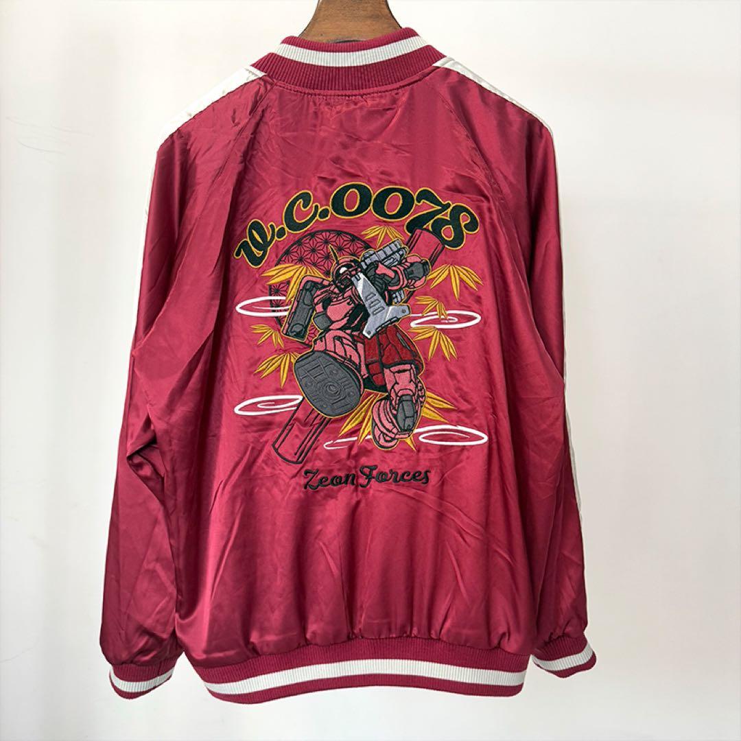 STRICT-G「ガンダムシリーズ」45周年スカジャン サザビー シャア専用ザク