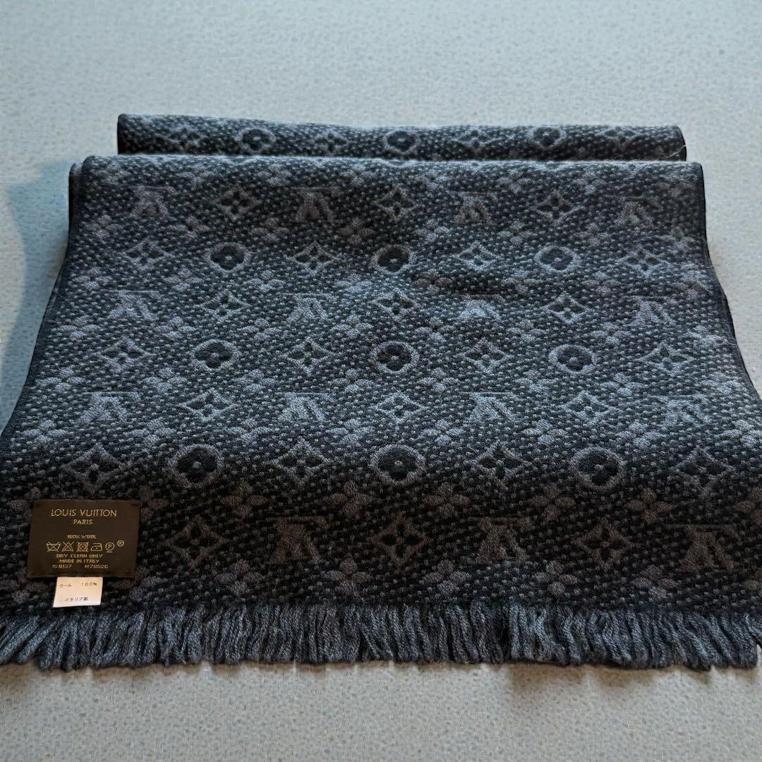 美品✨ルイヴィトン　モノグラム クラシック アントラシット エシャルプ マフラー