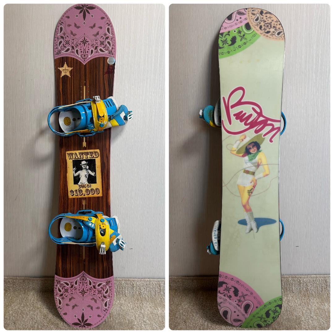 日本限定　BURTON　HUG　バートン　ハグ　スノーボード　板　142cm