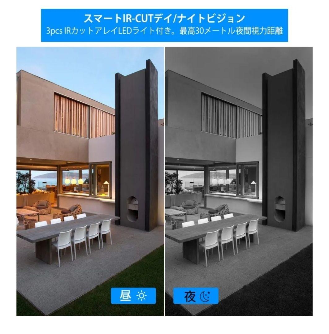 Hiseeu NVR ステーション　ハードディスク320GB　カメラ5台付き