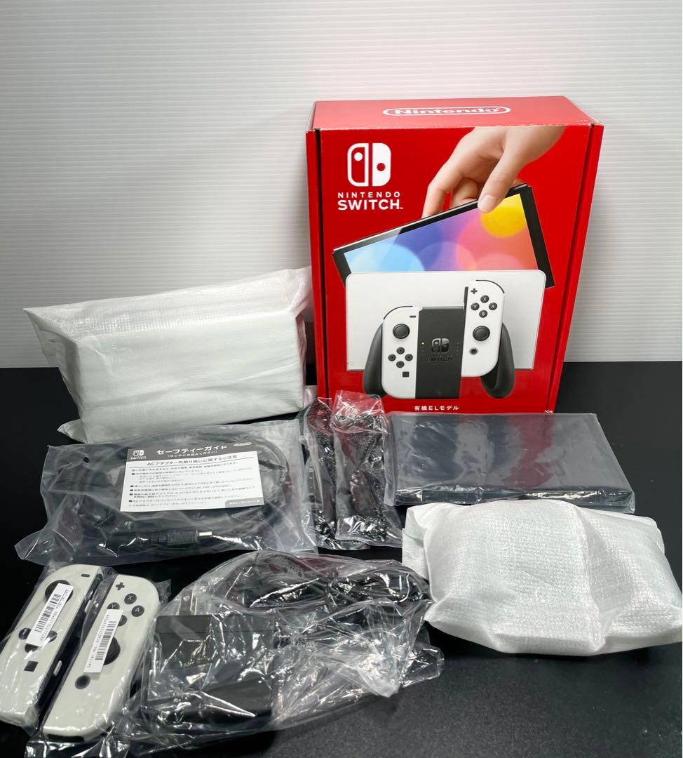 美品 任天堂 Nintendo Switch スイッチ 有機ELモデル ホワイト