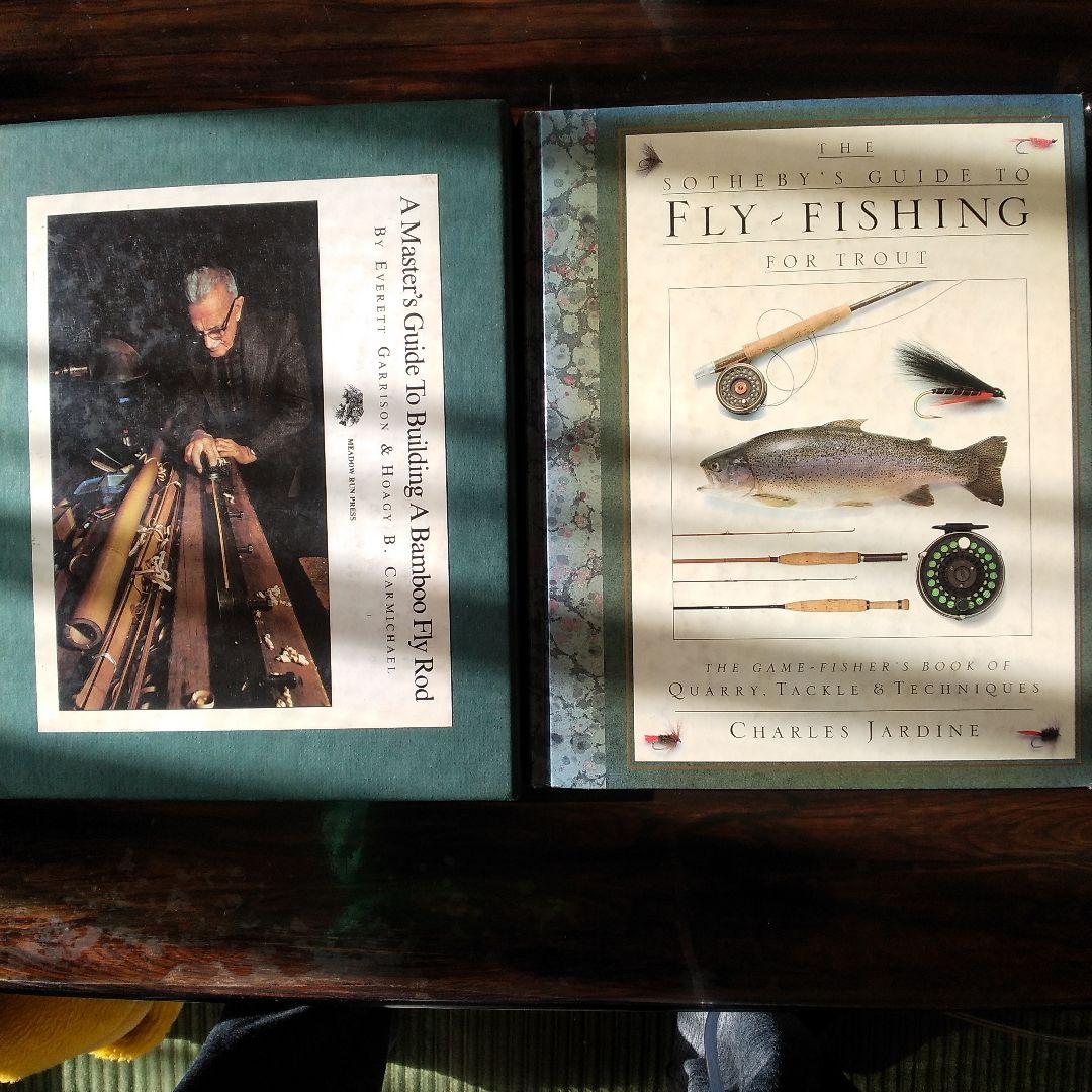 バンブーフライロッドとフライフィッシングの本2冊セット