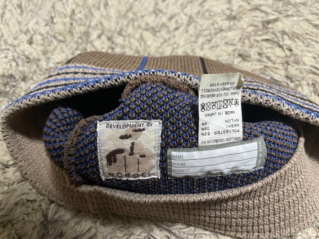 NOROLL CONCREATION HAT ノーロール クラッシャーハット