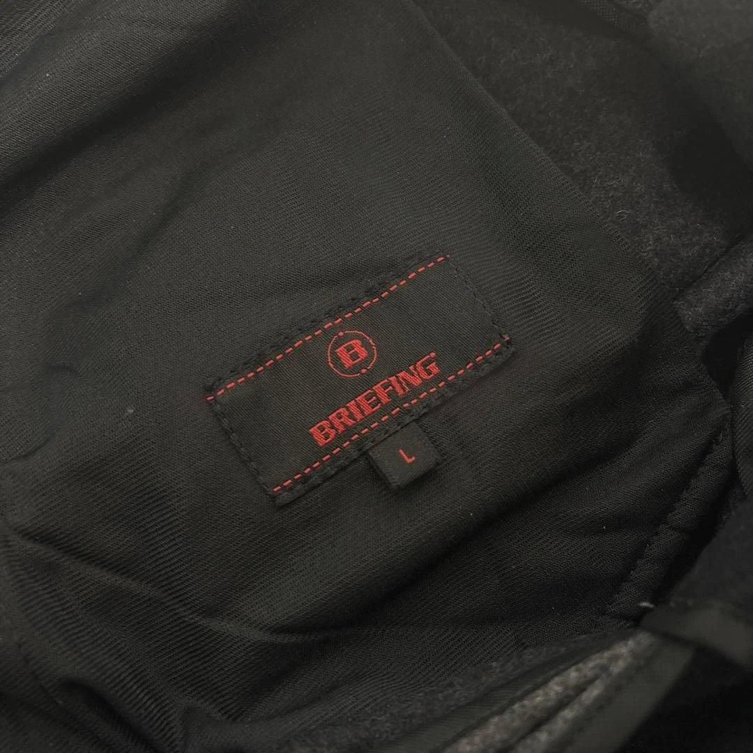 ブリーフィングゴルフ BRIEFINGGOLF 冬物 グレー パンツLサイズ