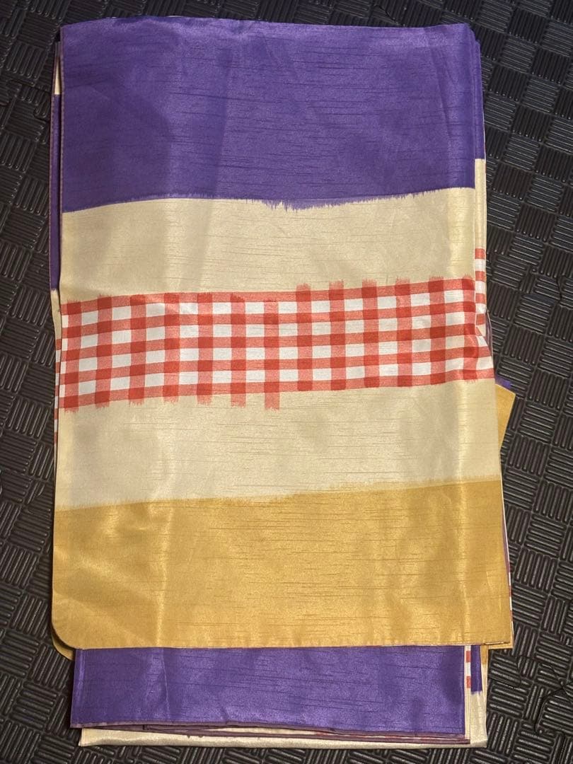 ふりふで購入 tsumori chisato チェック柄 紬