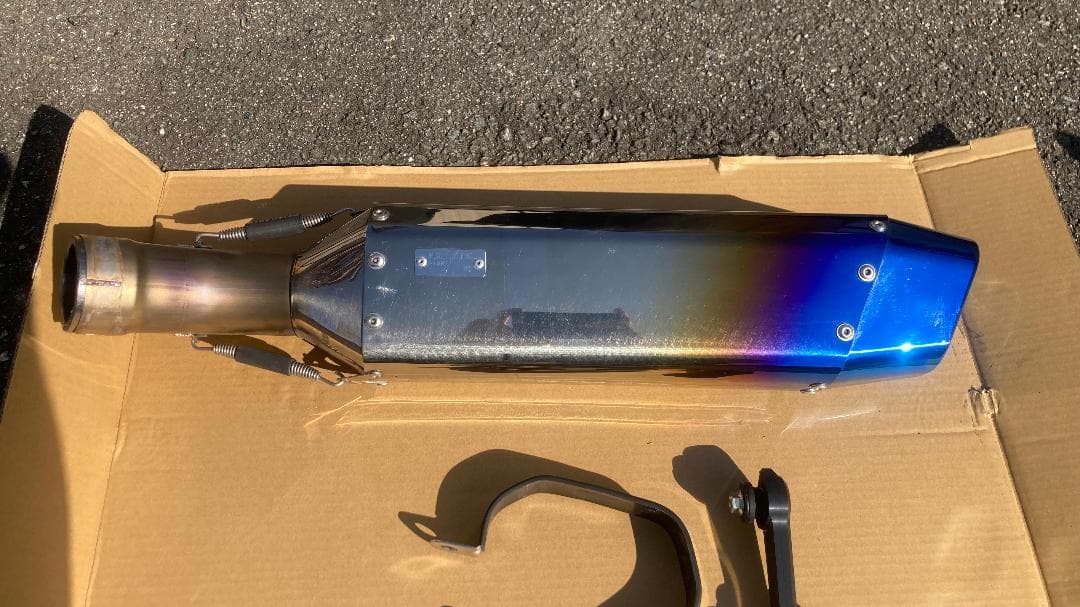 ZX-4R ZX-4RR トリックスター 政府認証 スリップオンマフラー