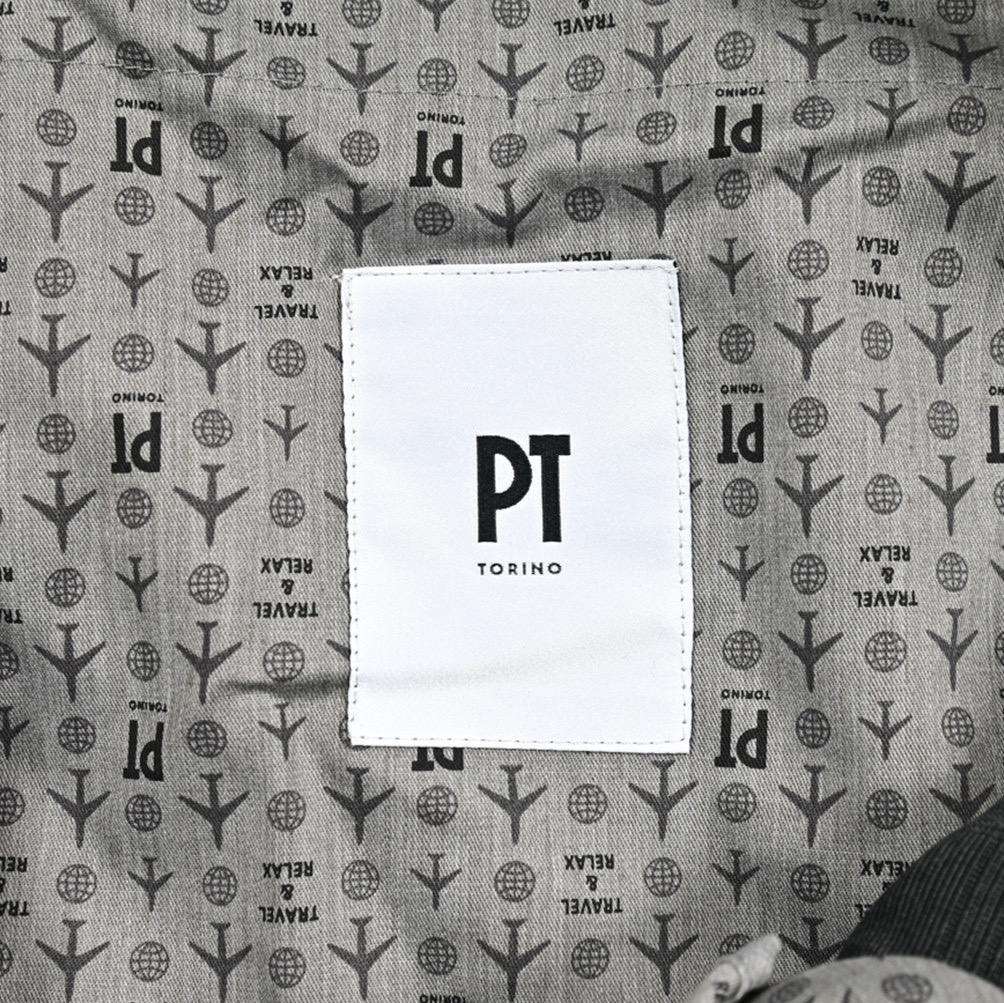 【新品・56サイズ】ピーティートリノ・ストレッチグレンチェックスラックスパンツ