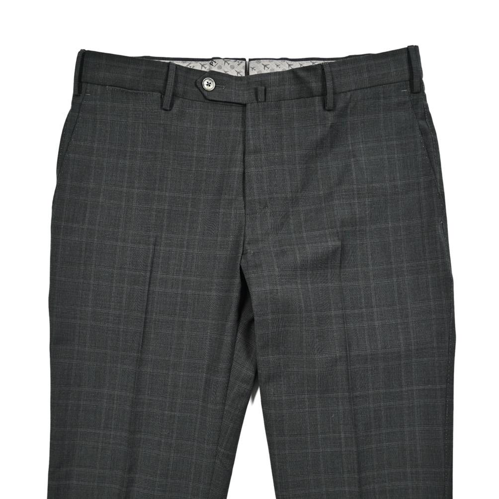 【新品・56サイズ】ピーティートリノ・ストレッチグレンチェックスラックスパンツ