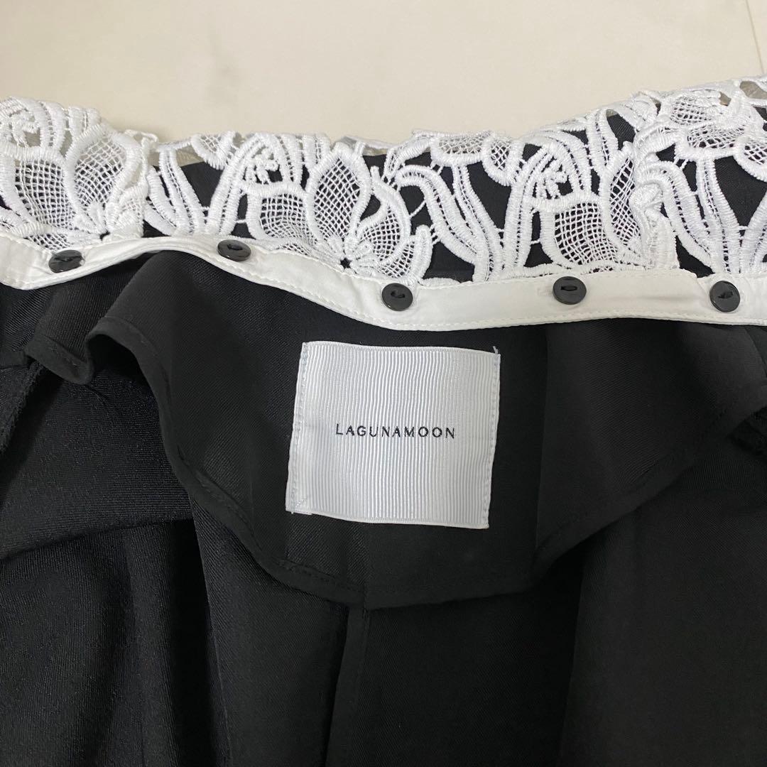 現行品✨新品タグ付き✨LAGUNAMOON レースデタッチドカラージャケット