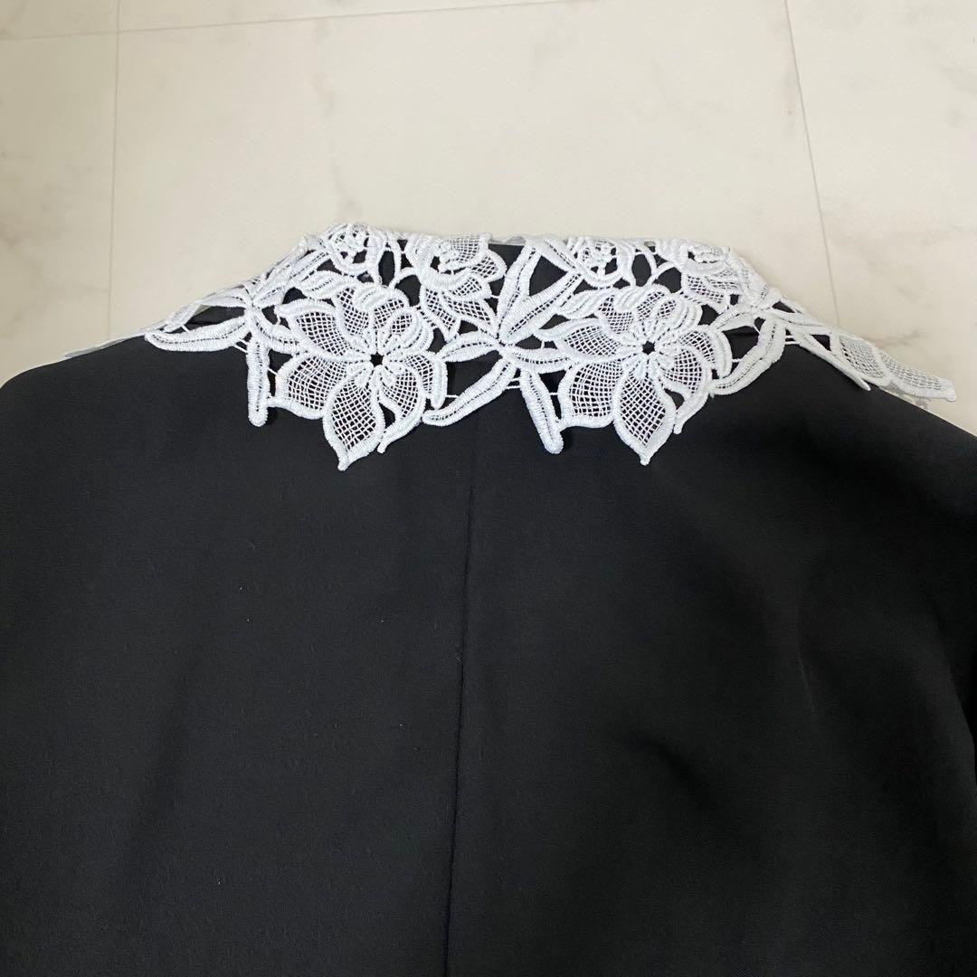 現行品✨新品タグ付き✨LAGUNAMOON レースデタッチドカラージャケット