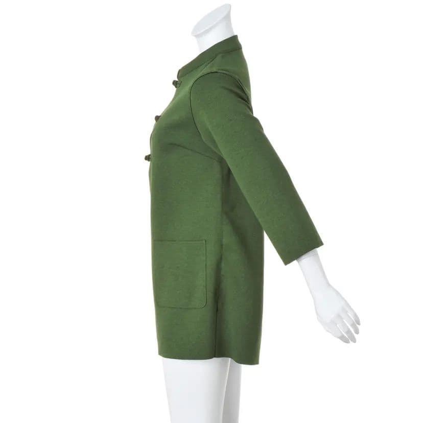 ディノス ダーマコレクション チャイナカラー アジアン ダブルフェイスチュニック