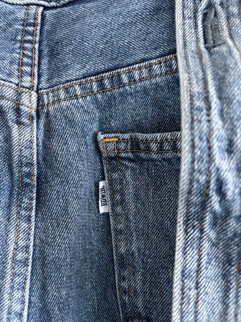 EDWIN×ETRE TOKYO 2wayハイライズサスデニムパンツ