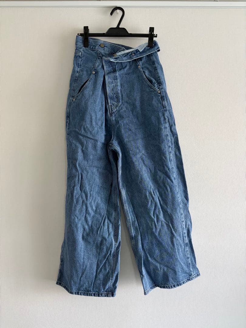 EDWIN×ETRE TOKYO 2wayハイライズサスデニムパンツ