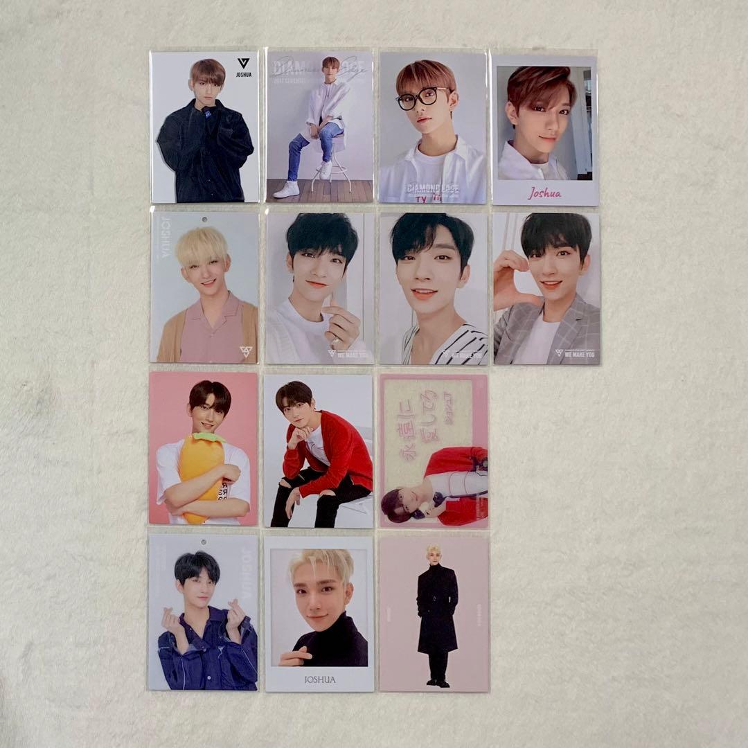 ジョシュア　SEVENTEEN　過去トレカ　セブチ　エッジコン　チェキ