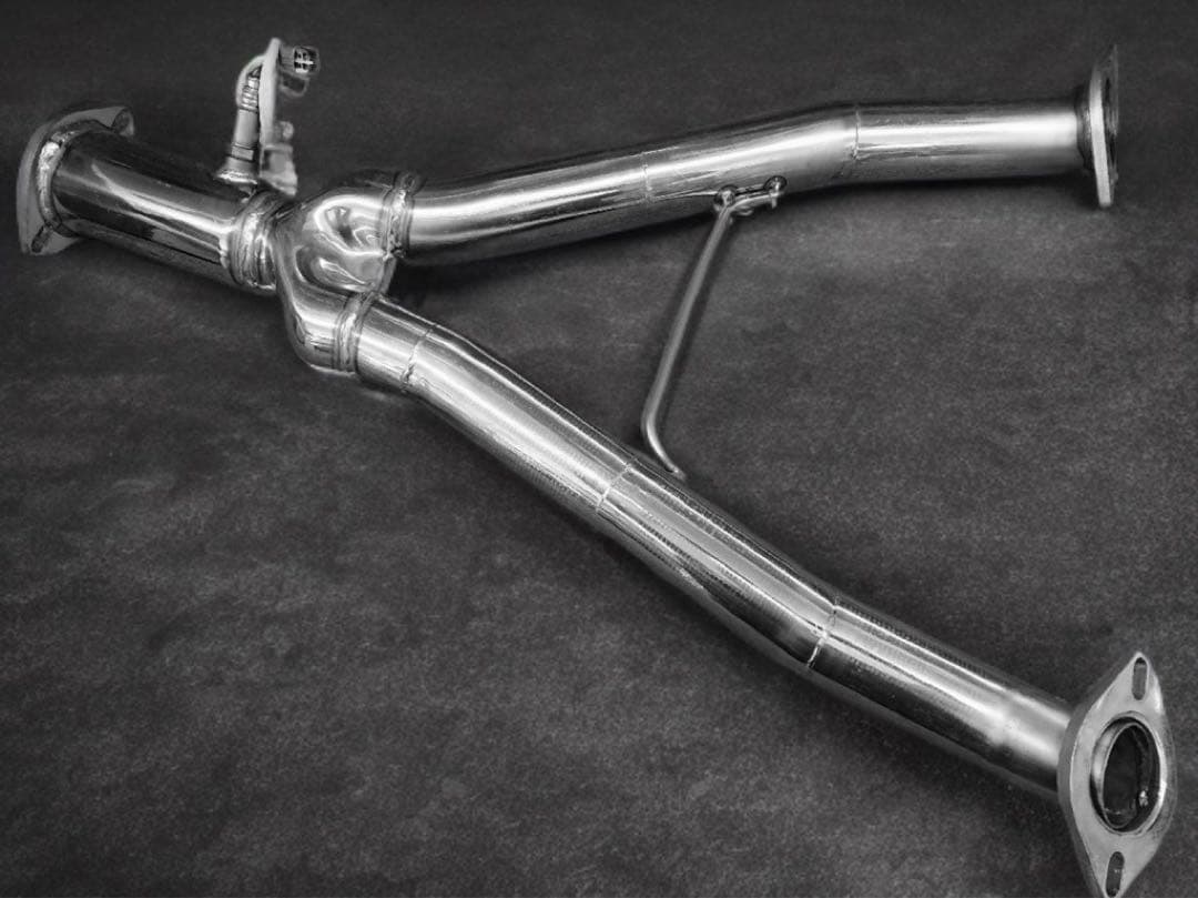 ワンオフ 中間マフラー Z34にて使用 フェアレディZ 社外品