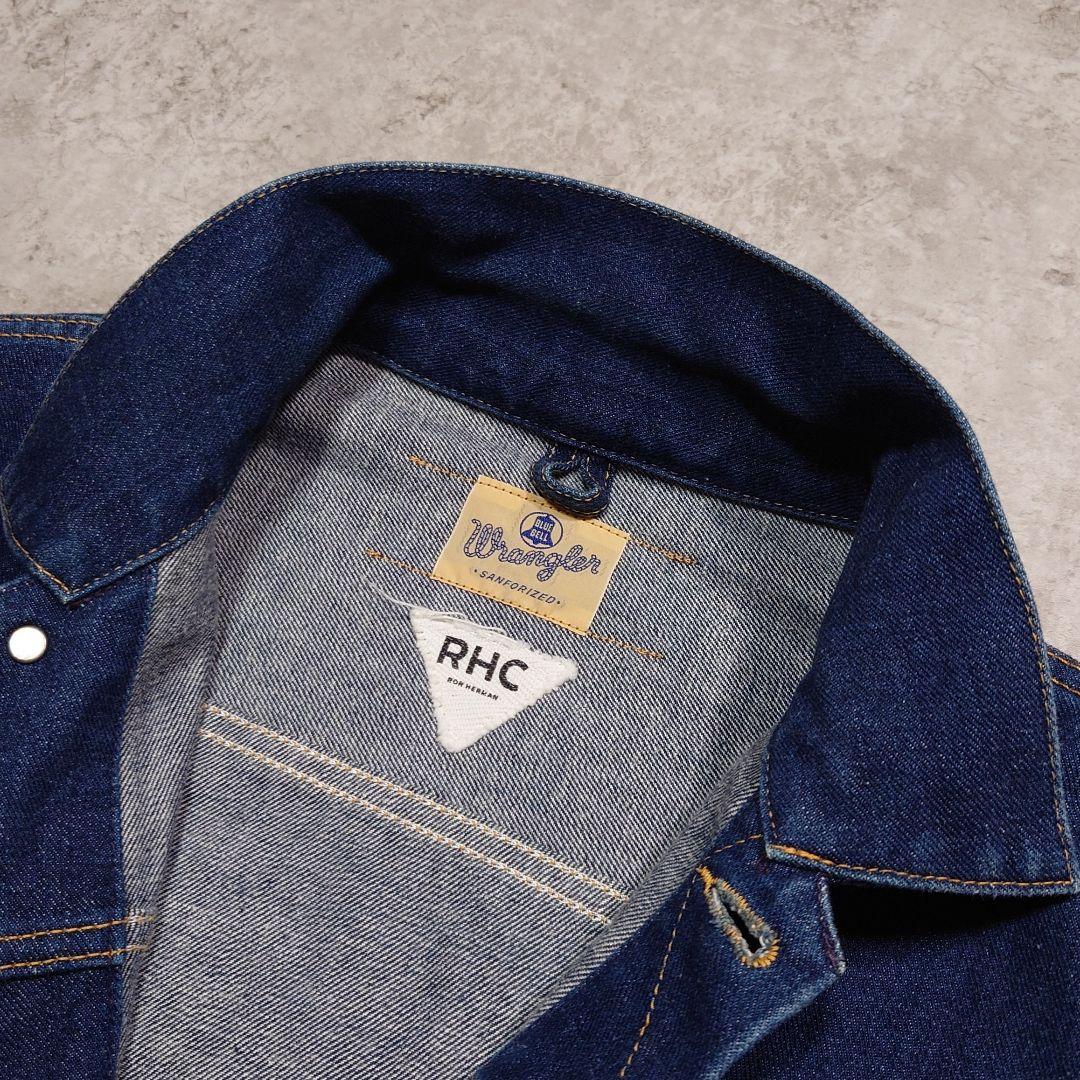 Wrangler RHC デニムジャケット 濃紺 M RONHERMAN