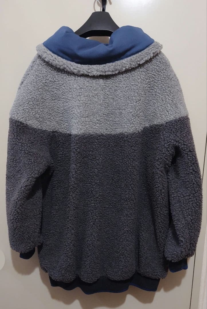 FRAPBOIS ボアショートコート グレー サイズ１ タグ付き