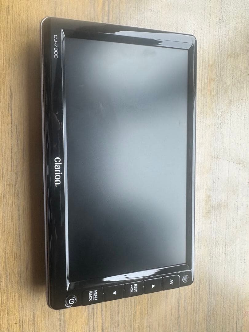 最後値引き　Clarion CJ-7800 I-B カーナビ　バックカメラ付き