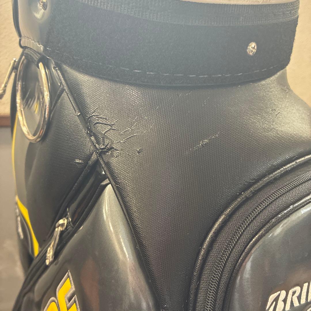 BRIDGESTONE GOLF キャディバッグ ブラック/イエロー