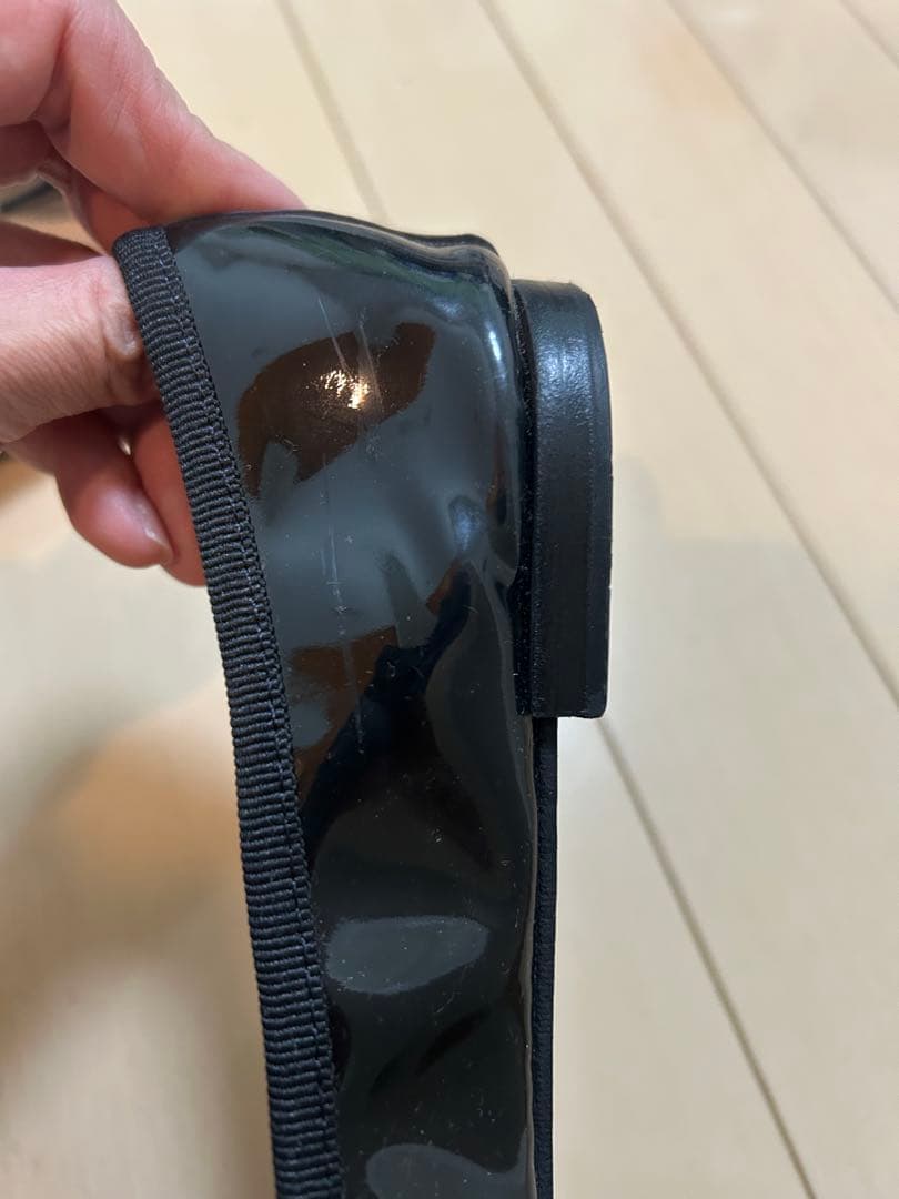 ymt❤️ Repetto ブラック バレエシューズ　38