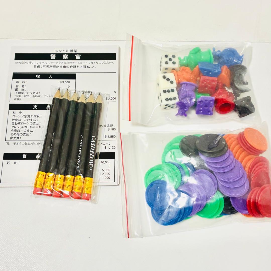 【美品 欠品なし】キャッシュフロー101 日本語版 ボードゲーム 47