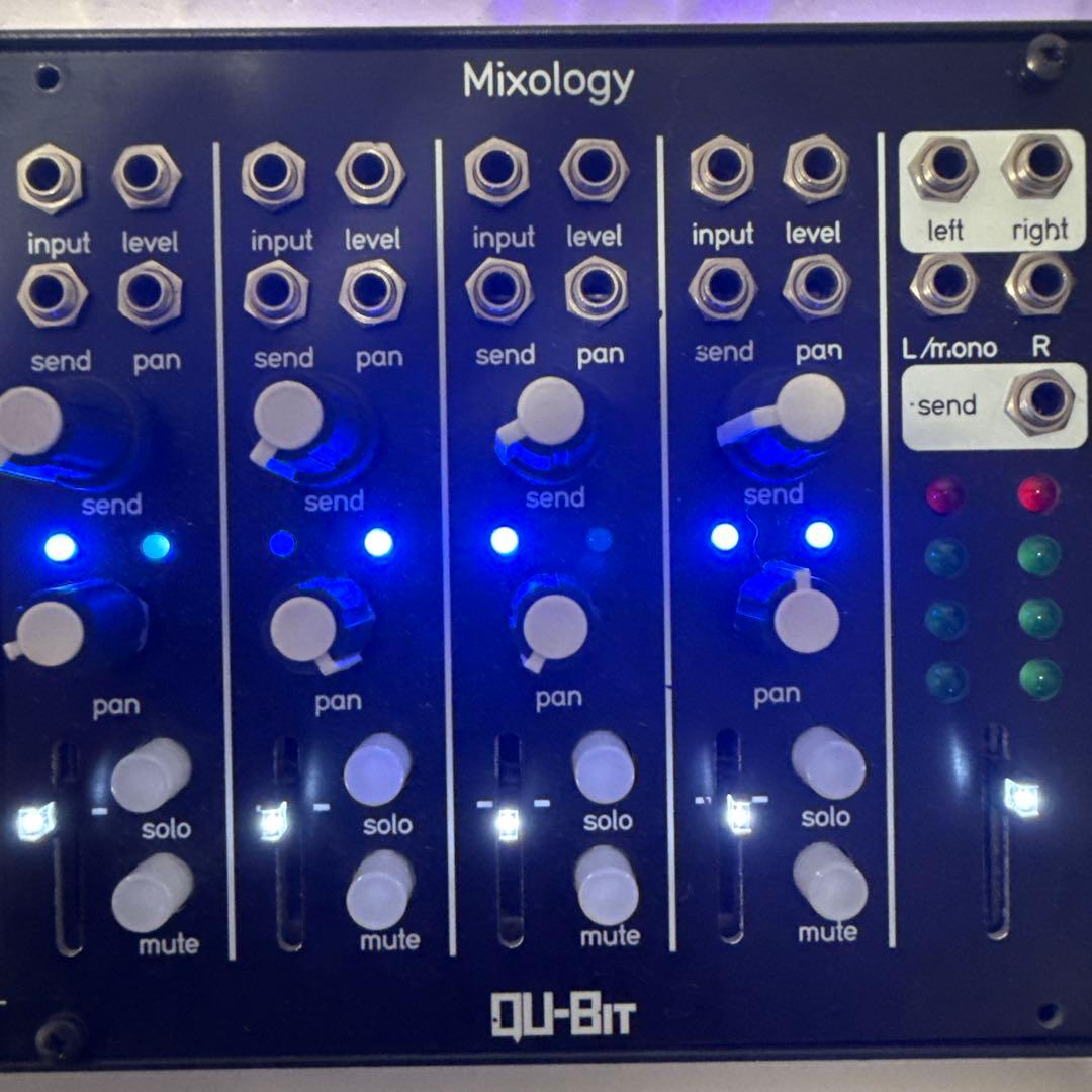 Qu-Bit Mixology モジュラー シンセ ミキサー ユーロラック