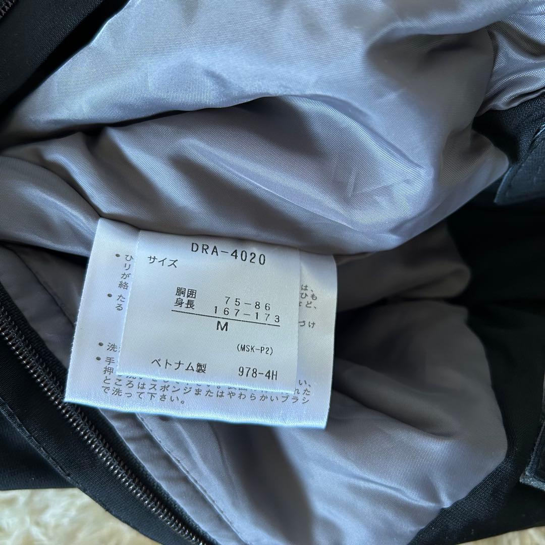 デサント❣️スキーウエア 中綿パンツ サスペンダー付き　 黒 スキーパンツ　撥水