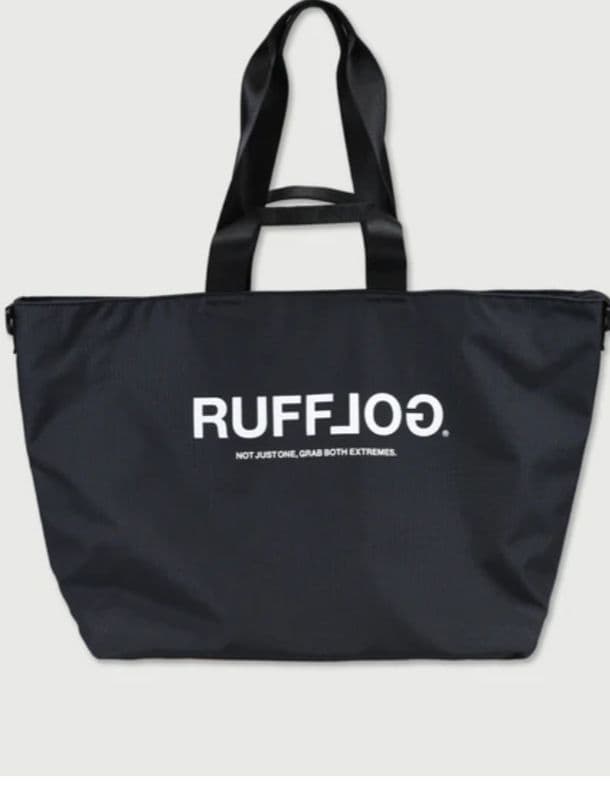 【新品未使用品】RUFFLOG ラフロッグ ZIPPER TOTE BAG