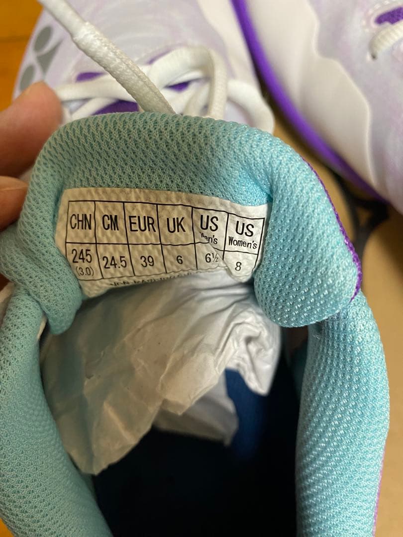 YONEX バドミントンシューズ パワークッション　エアラスZ 24.5cm