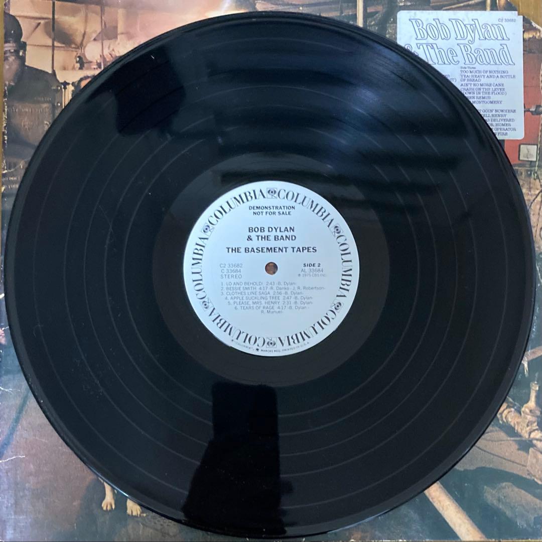 稀少USプロモ盤BasementボブディランBobdylanレコード
