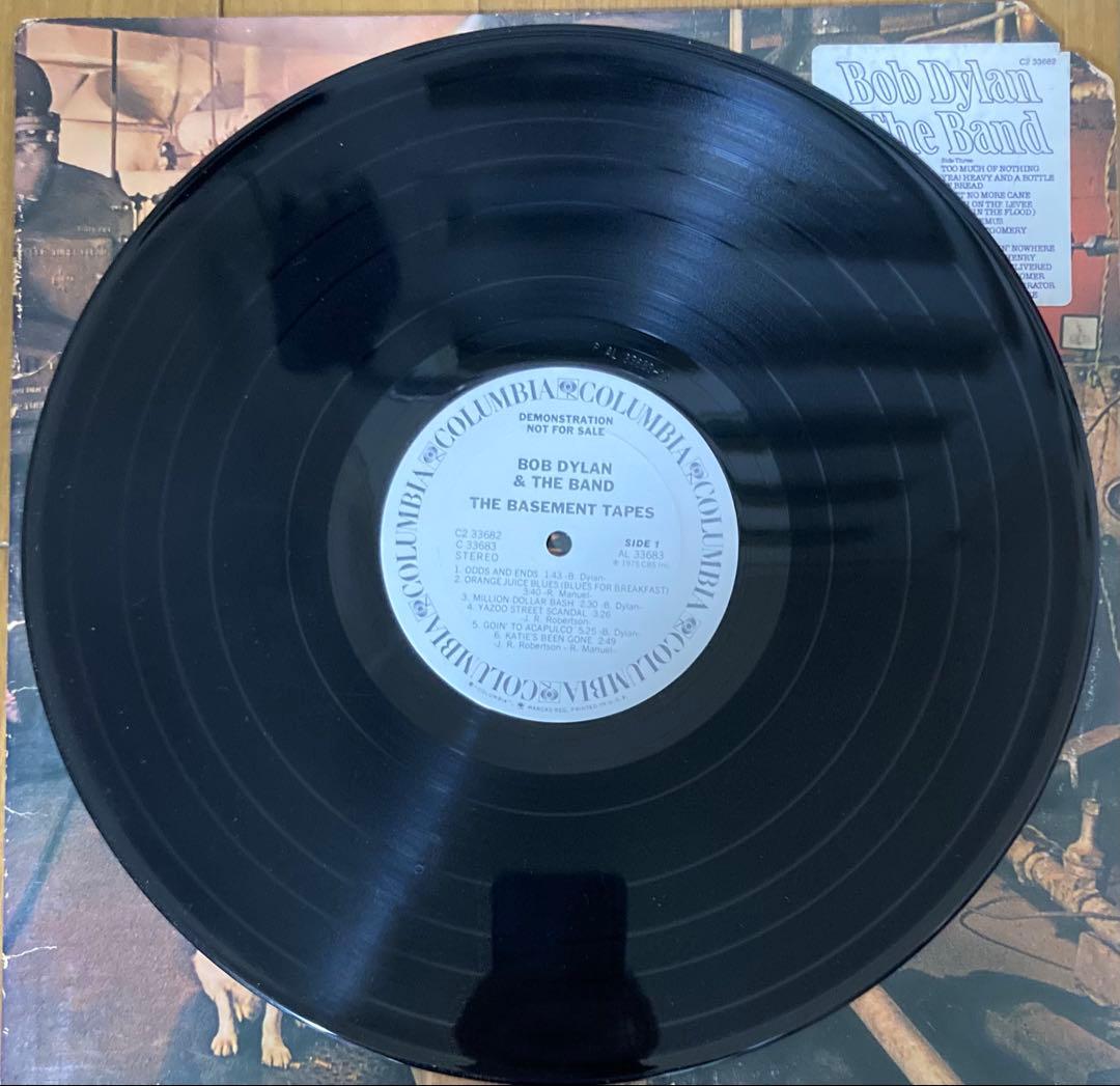 稀少USプロモ盤BasementボブディランBobdylanレコード