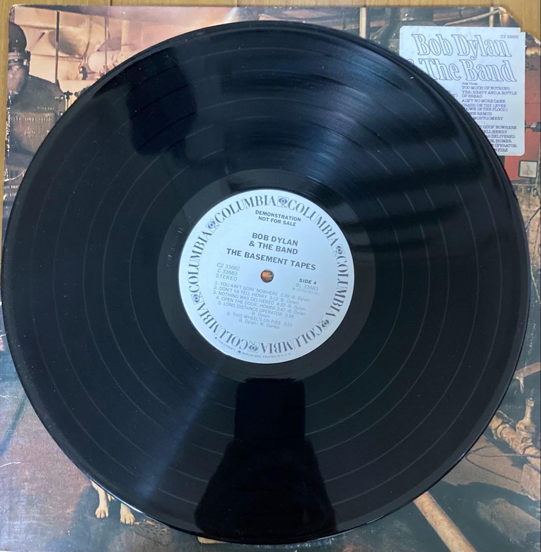 稀少USプロモ盤BasementボブディランBobdylanレコード