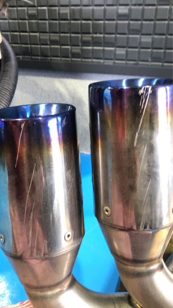 インプレッサGT2 FB20用ガナドール　マフラー　左右2本出し　中古