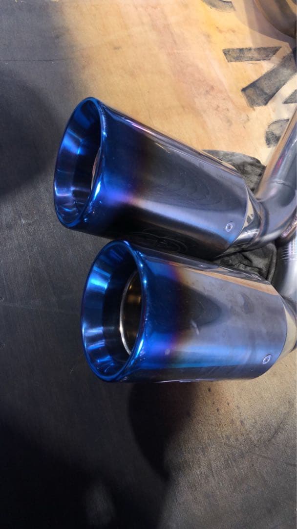 インプレッサGT2 FB20用ガナドール　マフラー　左右2本出し　中古