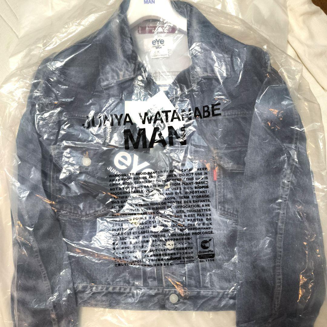 25SS eye JUNYA WATANABE MAN デニム転写ジャケットXL