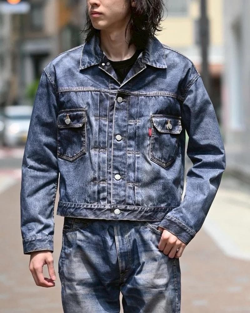 25SS eye JUNYA WATANABE MAN デニム転写ジャケットXL