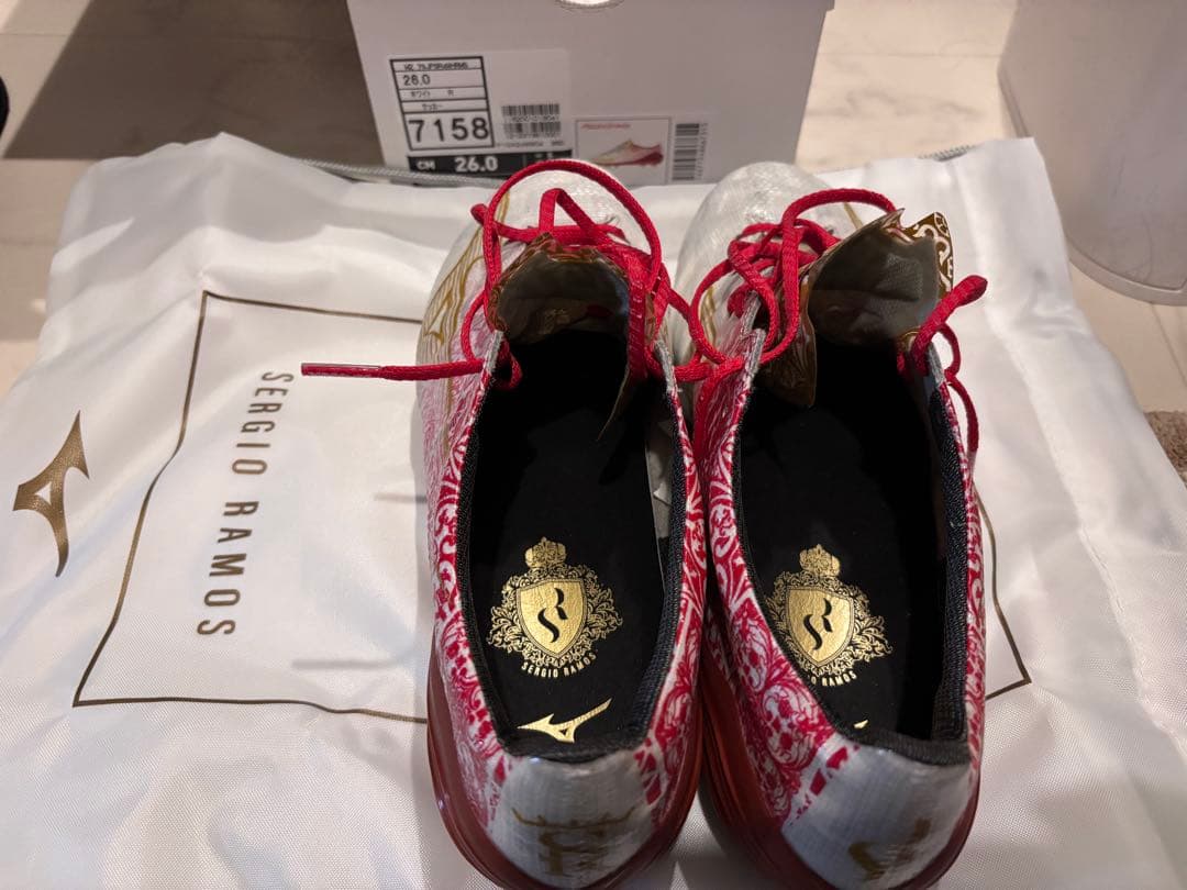 最終値下げ ミズノアルファジャパン SR4 セルヒオラモスモデル 26.0cm