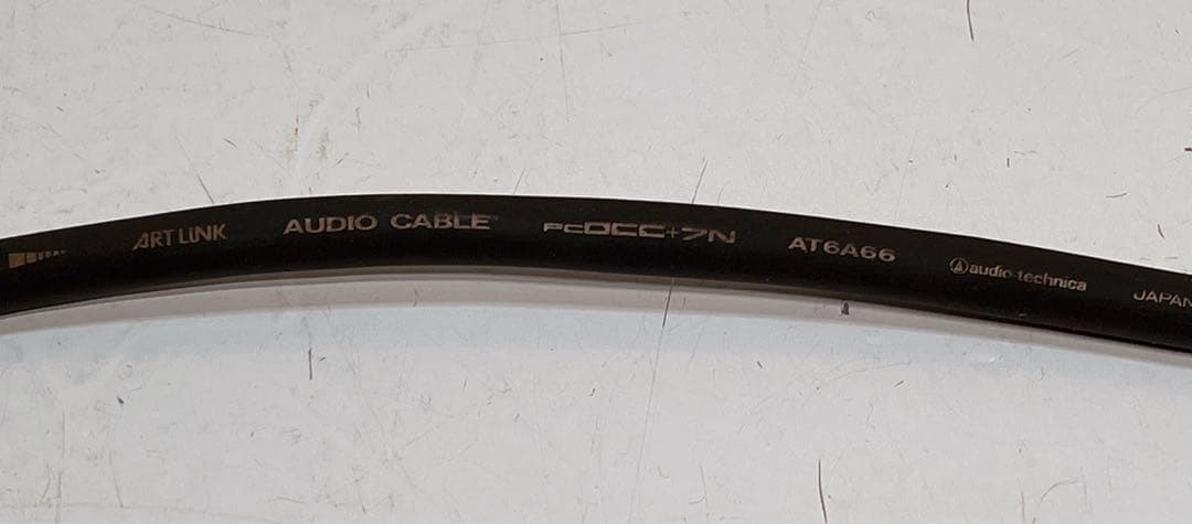 オーディオテクニカAT6A66/1mPCOCC+7Nペア RCAピンケーブル2本