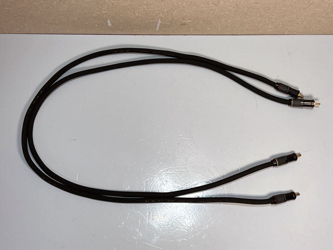 オーディオテクニカAT6A66/1mPCOCC+7Nペア RCAピンケーブル2本