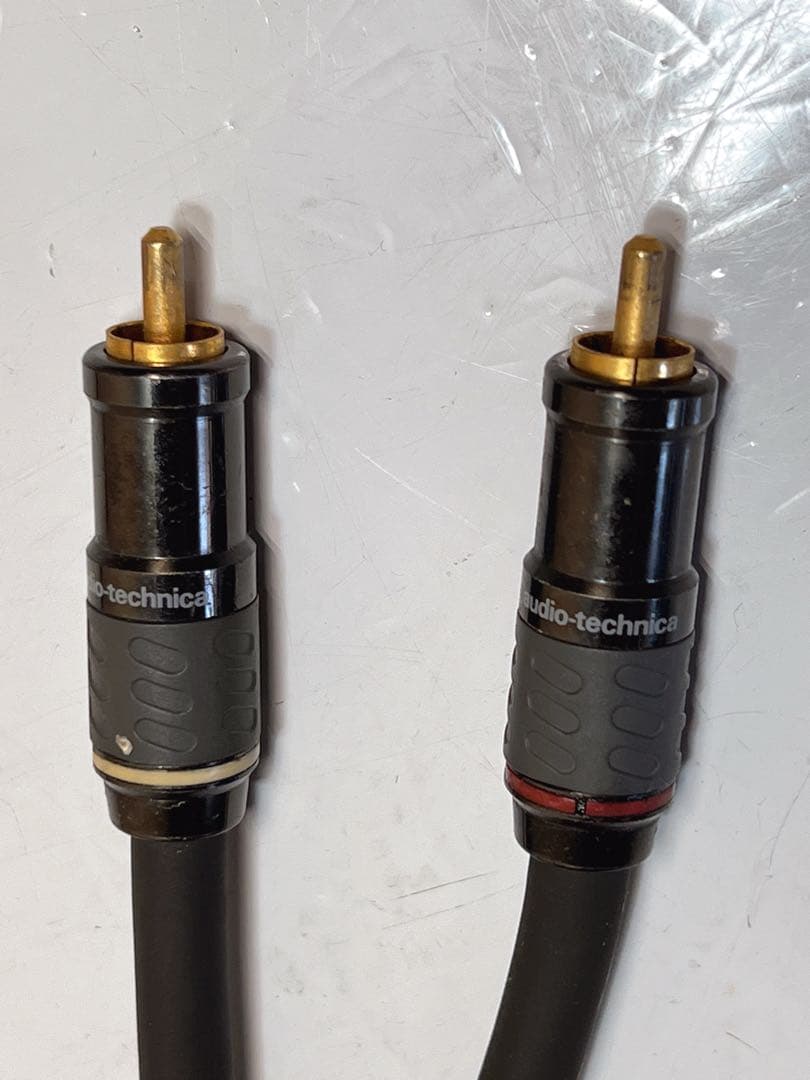 オーディオテクニカAT6A66/1mPCOCC+7Nペア RCAピンケーブル2本