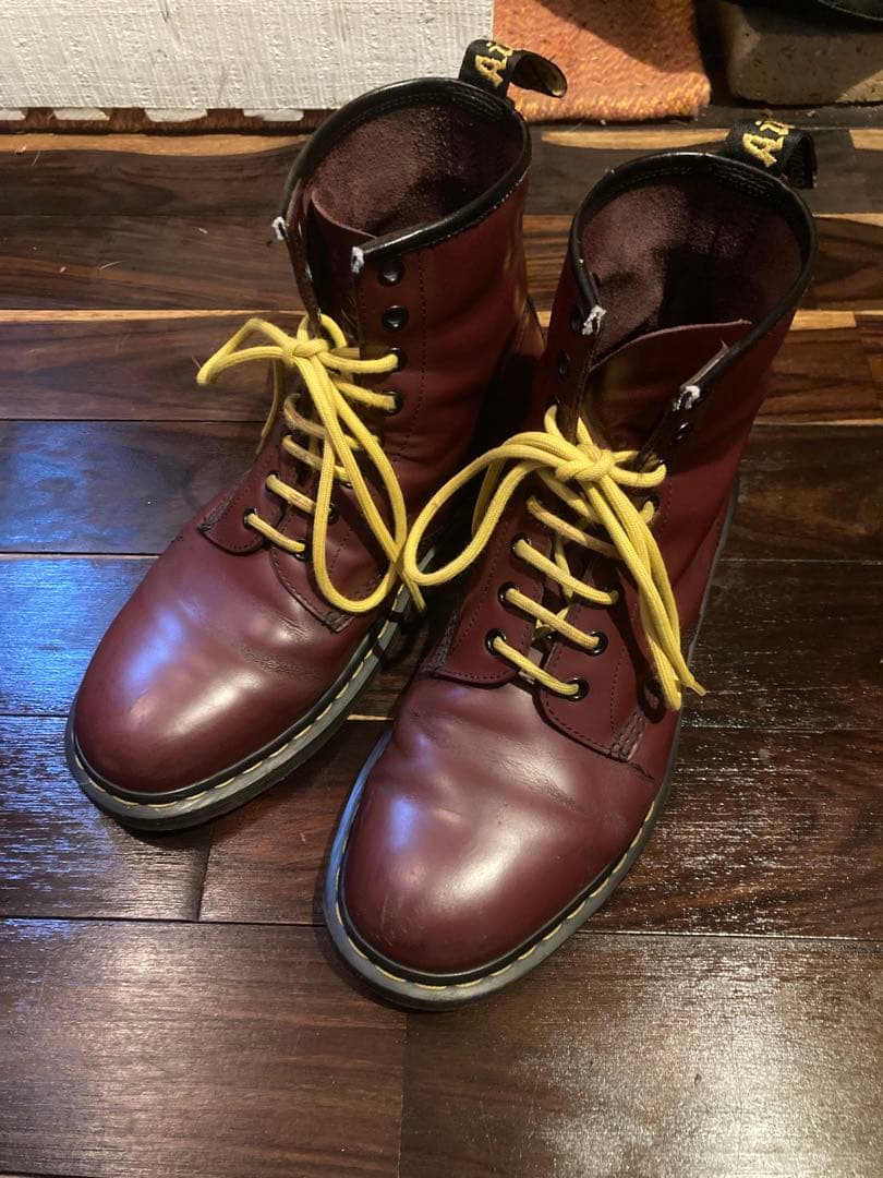 Dr.Martens 8ホール チェリーレッド UK9/28.0cm