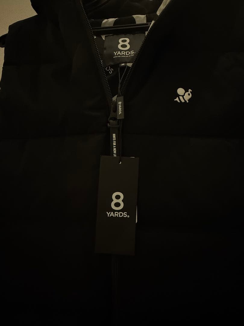 8YARDS BIG HOODIE VEST 新品タグ付き