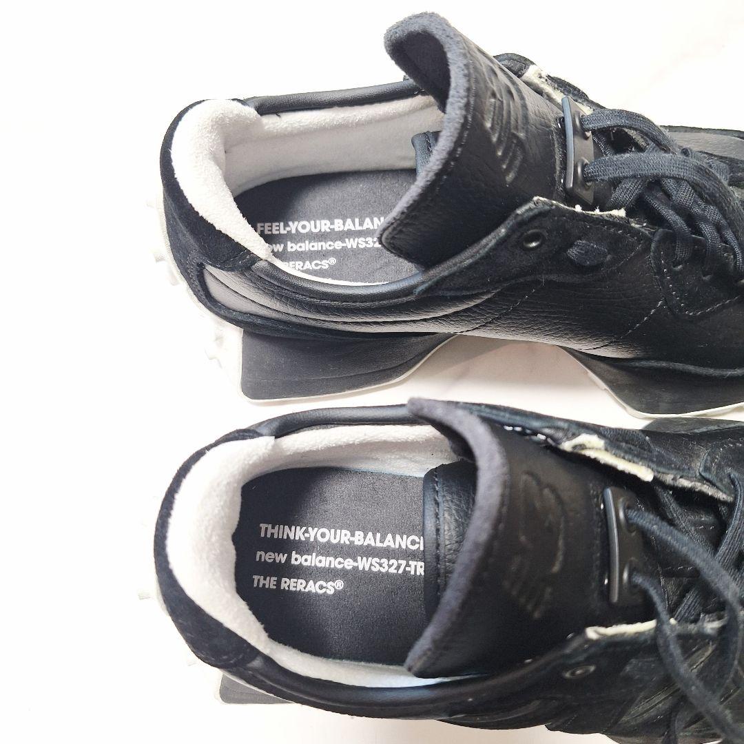 【良品】 NEW BALANCE コラボ スニーカー 23.5 WS327 黒