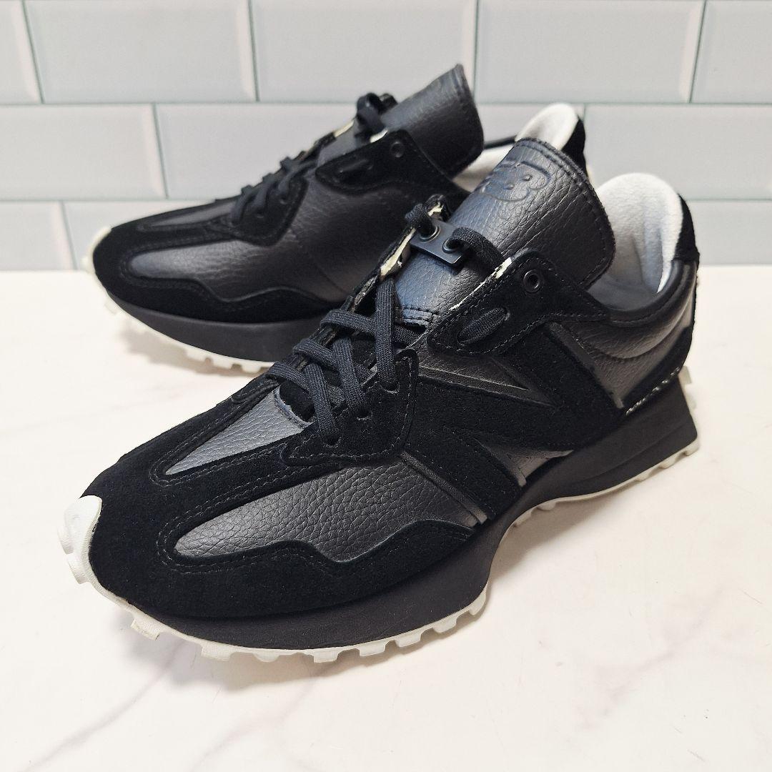 【良品】 NEW BALANCE コラボ スニーカー 23.5 WS327 黒