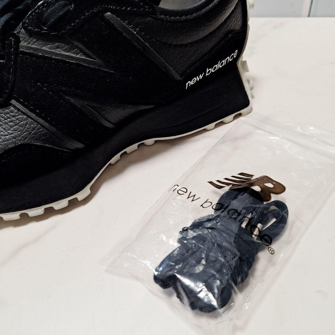 【良品】 NEW BALANCE コラボ スニーカー 23.5 WS327 黒