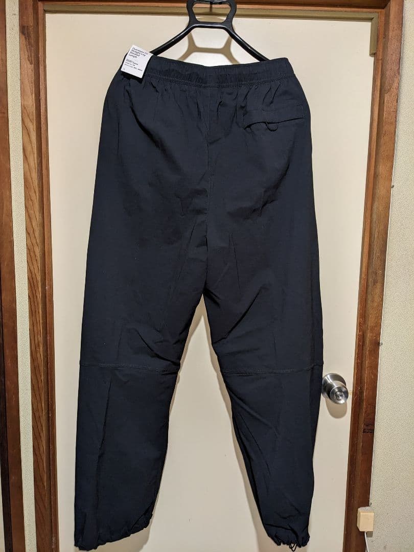ナイキ テック メンズ ウーブン オープンヘム パンツ黒Ｌ寸 新品4,100円安