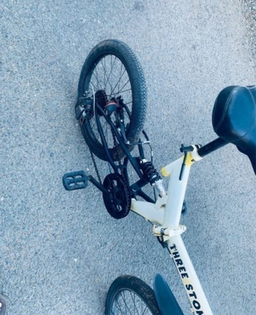 Three Stone 折りたたみ自転車 ホワイト