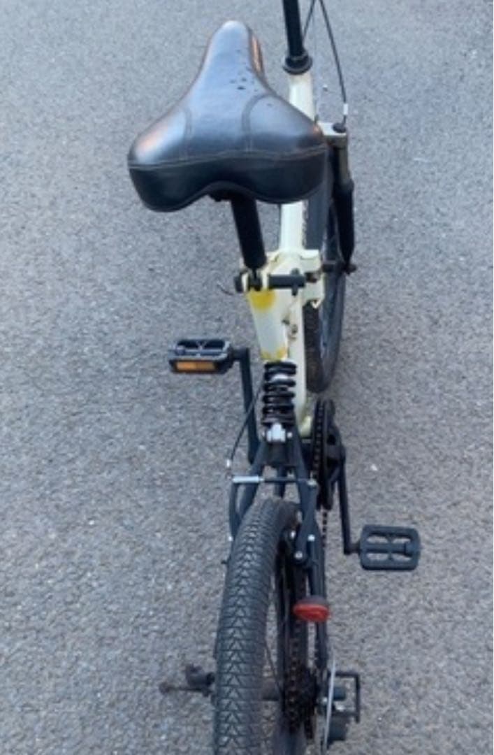 Three Stone 折りたたみ自転車 ホワイト